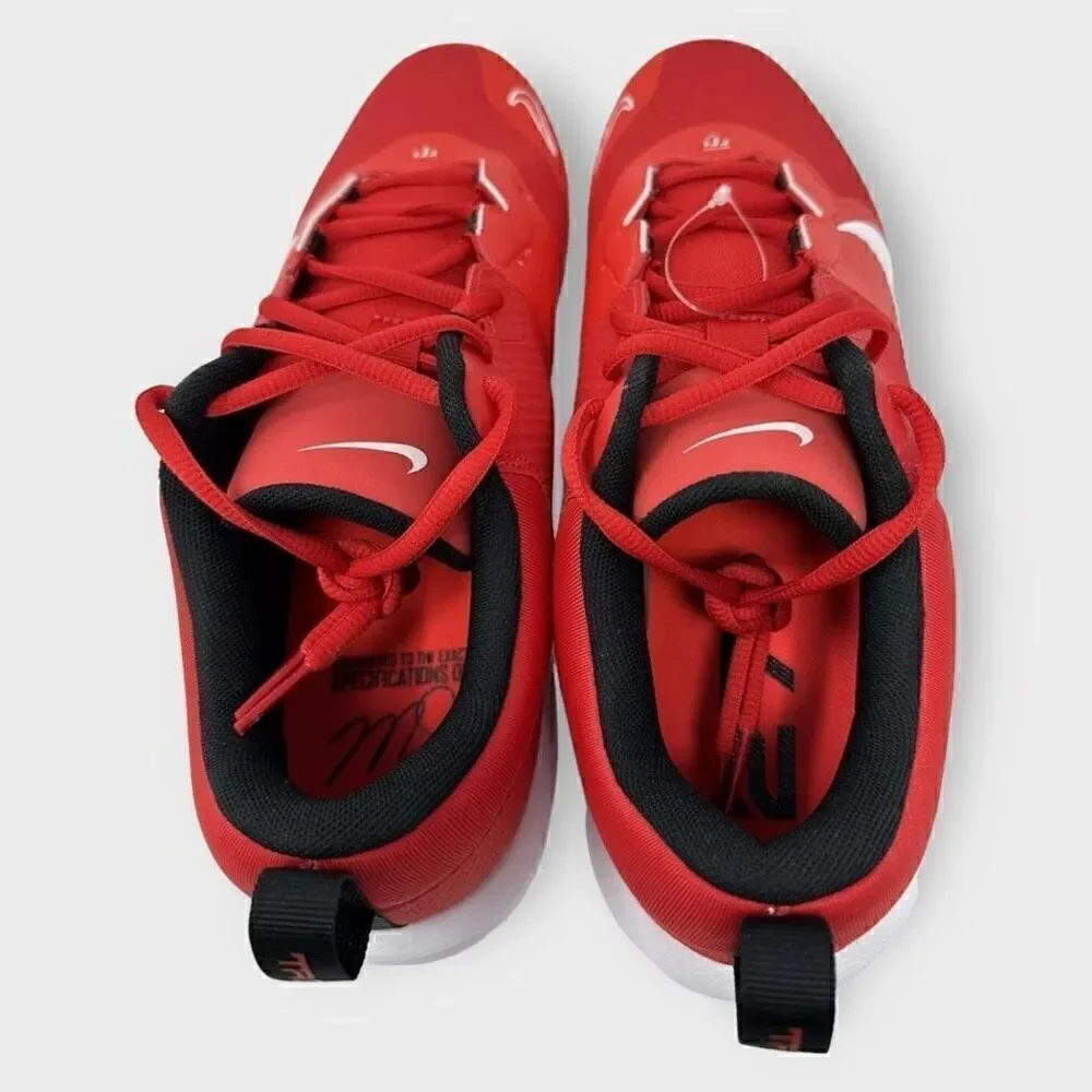 Nike Force Trout 9 Pro MCS Baseball Cleats FB2908-600 University Red Mens sz 12